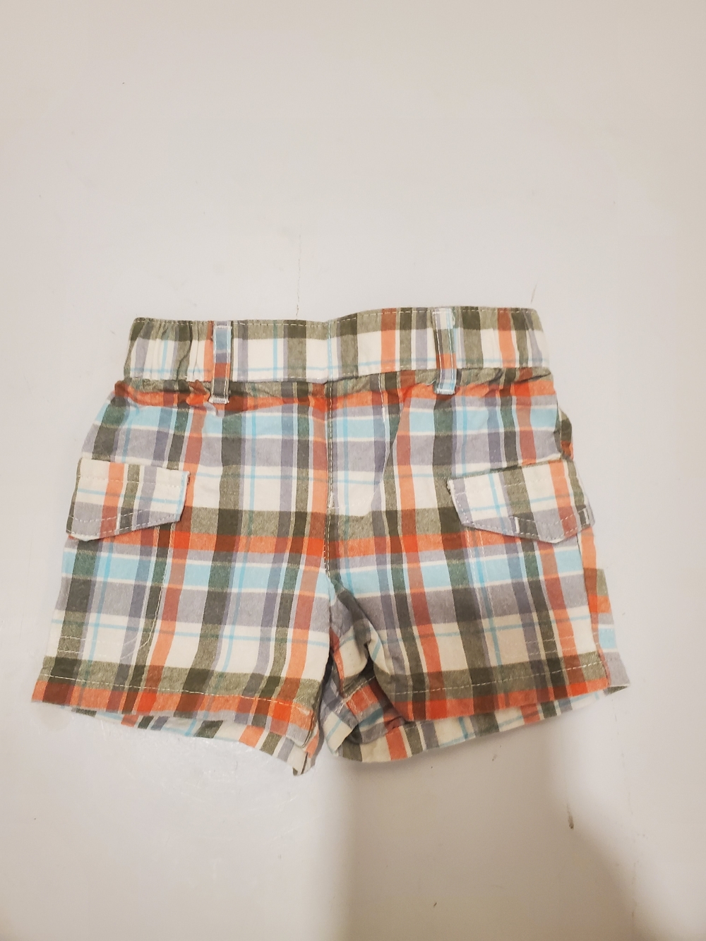 Childrens Place 3-6 Month Plaid Shorts